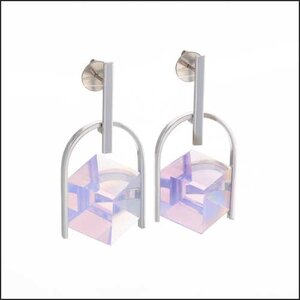 AGTA Spectrumaward winning amethyst earrings by Phillip Dismuke - Jewelsmith Durham, NC