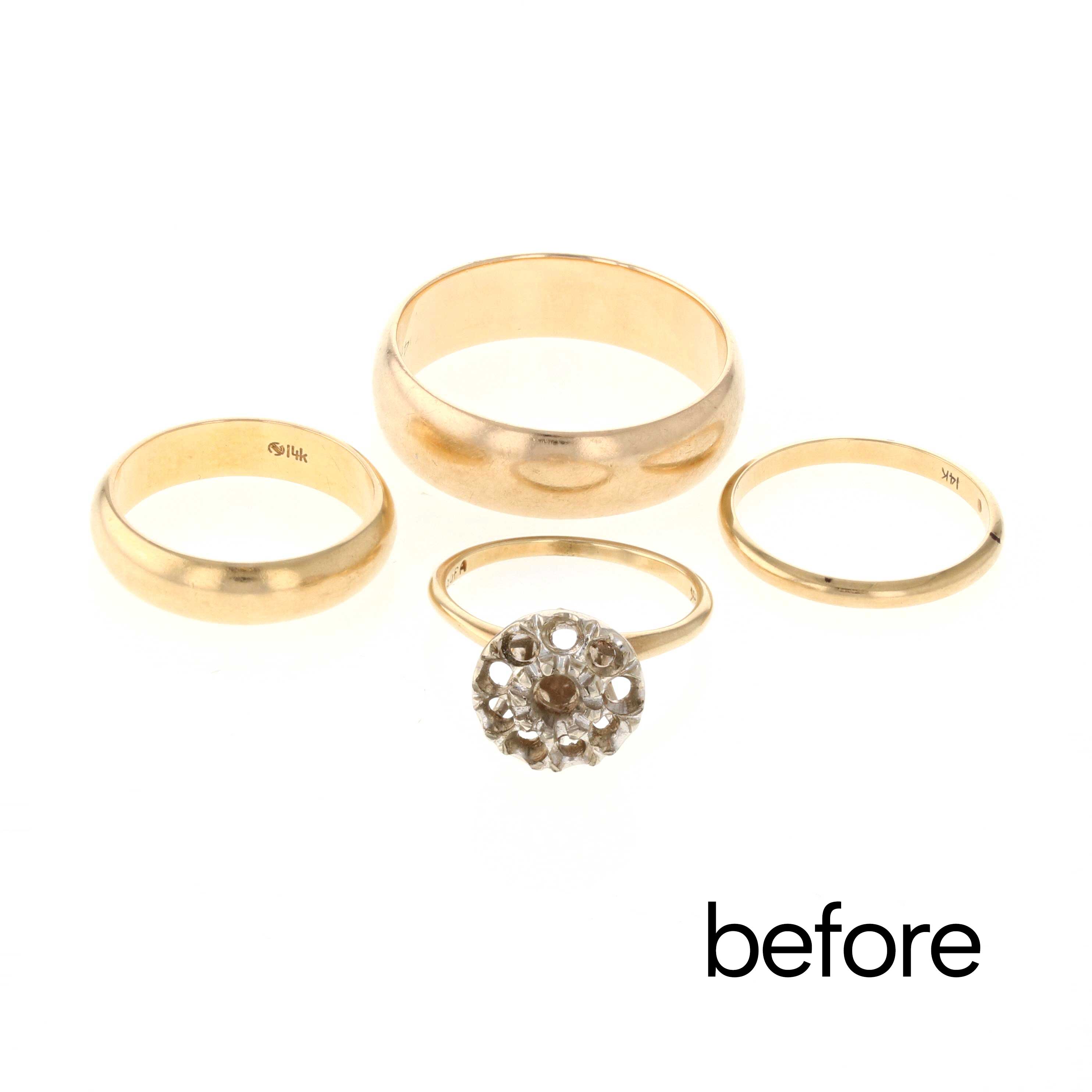 old jewelry to be turned into new custom jewelry