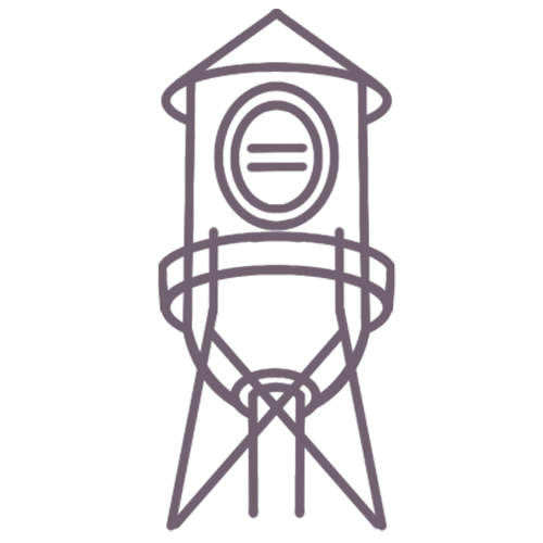 Made in Durham Icon - Lucky Strike Tower