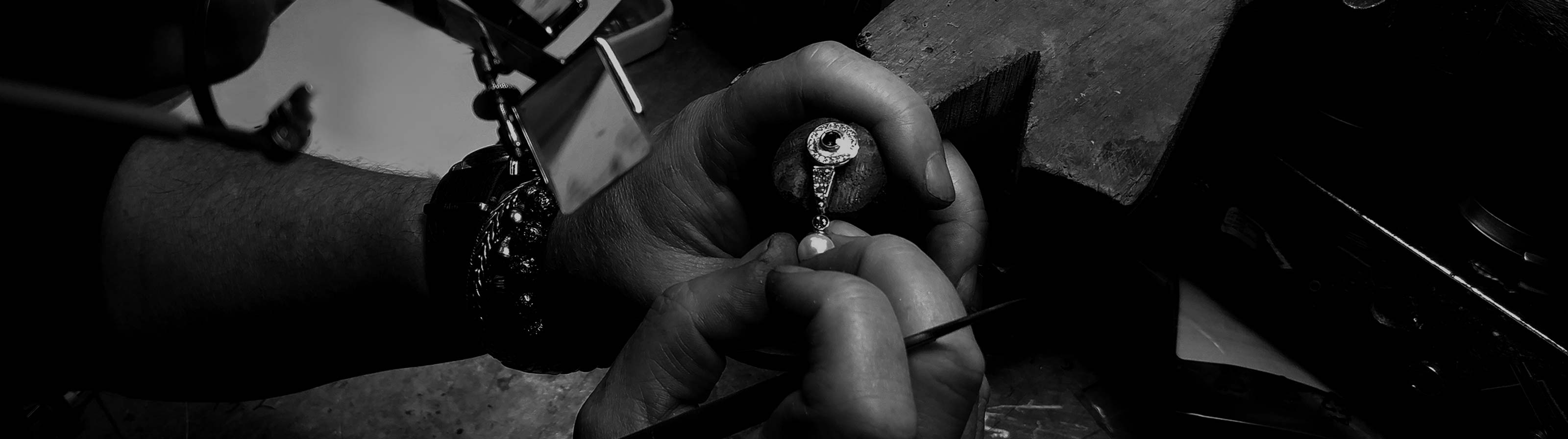 Jeweler working