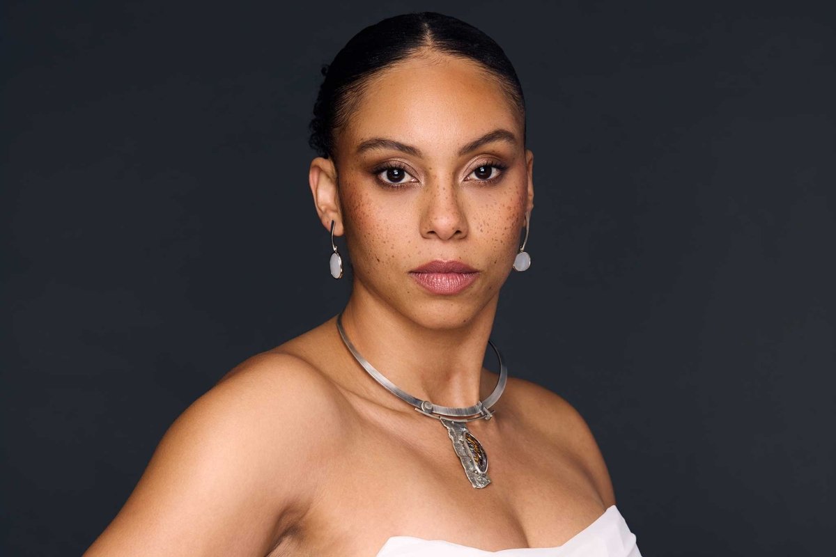 Asymmetrical Rose Cut Moonstone Forged Dangle Earrings 14KW - Jewelsmith - Durham NC - Handcrafted - Earrings