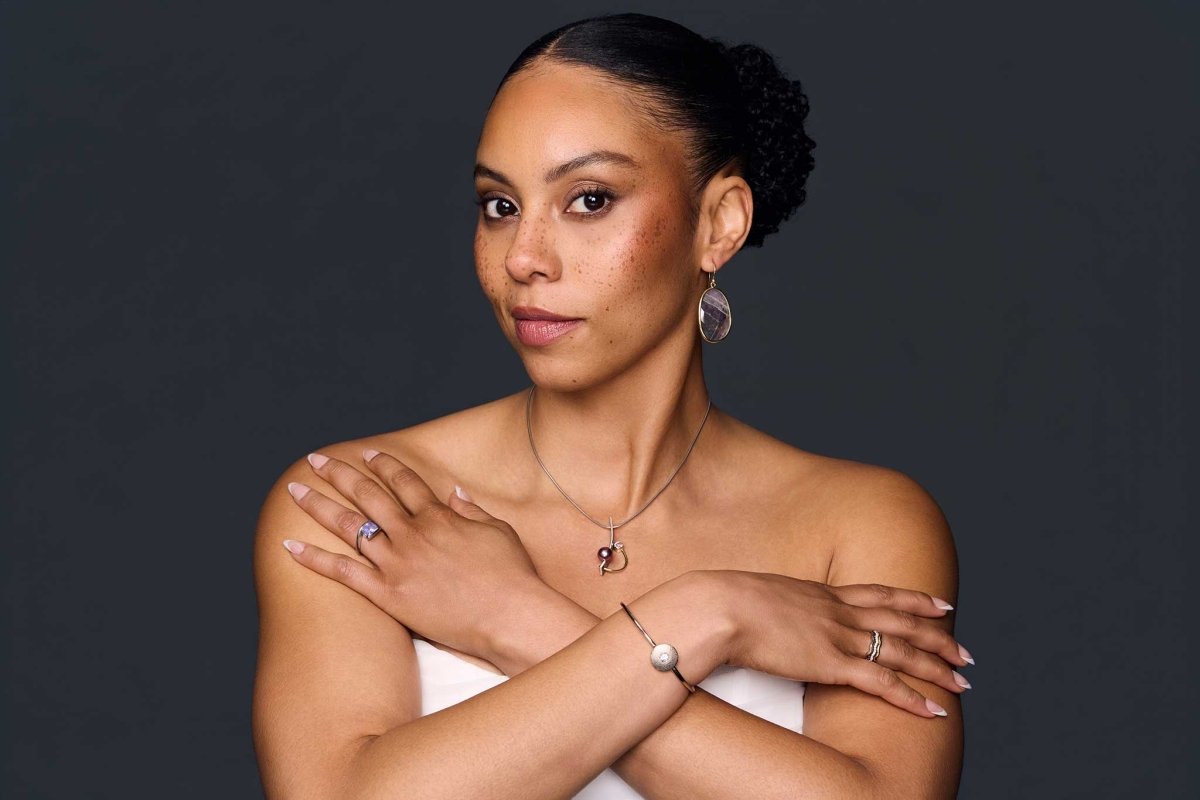 Cushion Cut Lavender Sapphire and Diamond Bypass Ring Platinum - Jewelsmith - Durham NC - Handcrafted - Rings