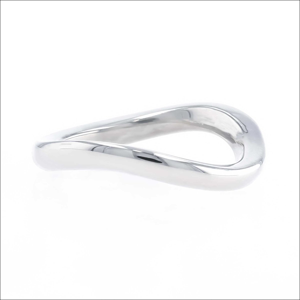 Fitted Curved Band 18KW (Nickel) - JewelsmithBands