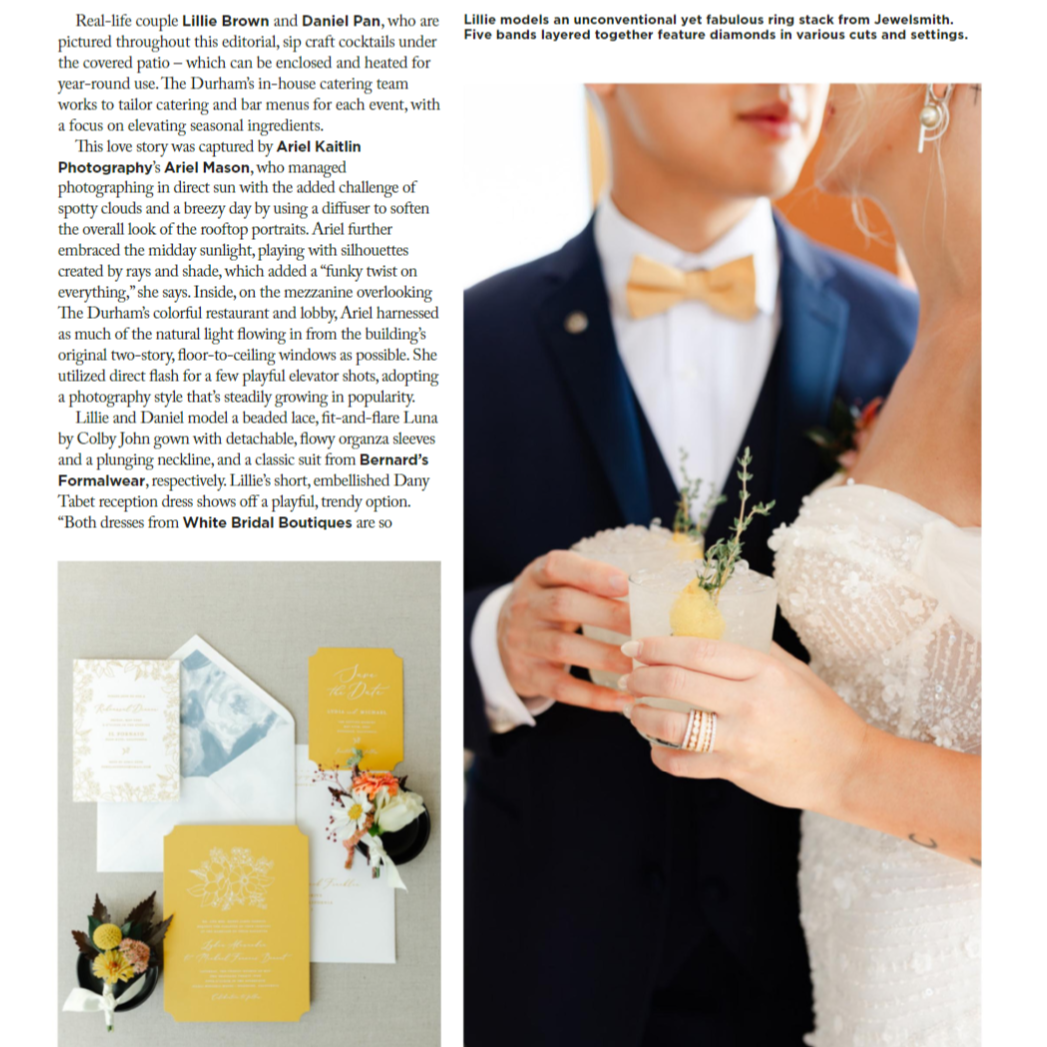 heart of nc weddings your carolina weddings feature