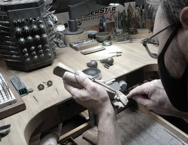 goldsmith working