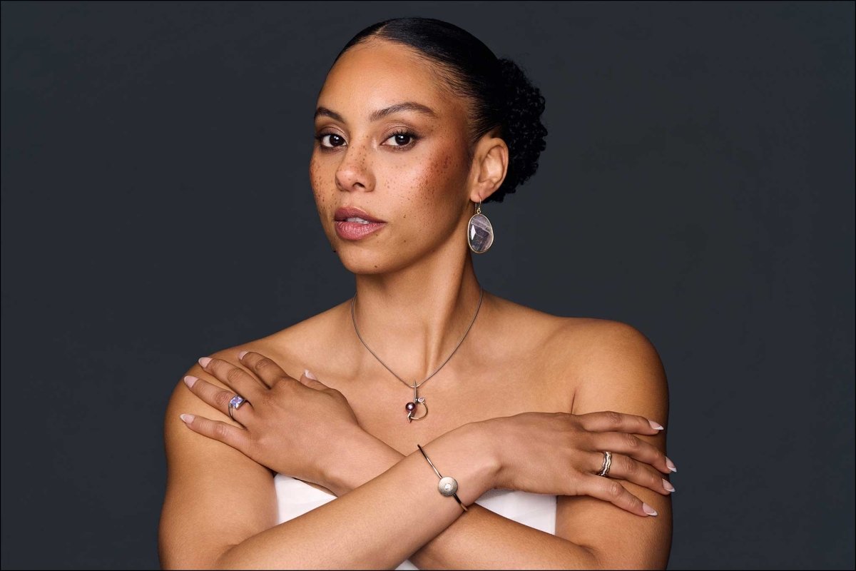 Rose Cut Lavender Included Quartz Dangle Earrings 18KY - Jewelsmith - Durham NC - Handcrafted - Earrings