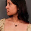 Tahitian Pearl Diamond Parts Necklace 18KY 14KW - Jewelsmith - Durham NC - Handcrafted - Necklaces