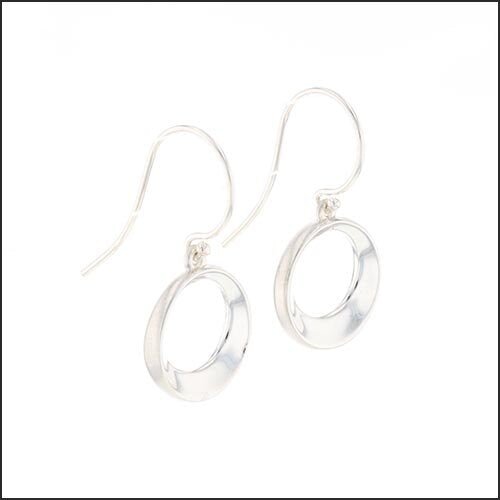 Circle "Shapes" Earrings Sterling Silver - JewelsmithEarrings