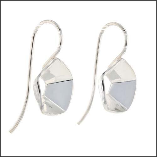 "Eno Collection" Mountain Laurel Earrings Sterling Silver - JewelsmithEarrings