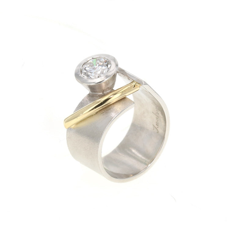 cone and sheet diamond ring