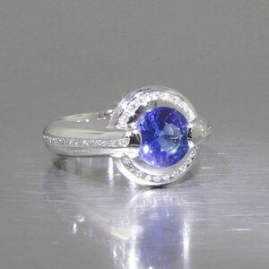 AGTA Spectrum Award winning sapphire ring jewelry design by Phillip Dismuke — Jewelsmith Durham, NC