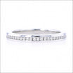 Diamond Channel Set Narrow Eternity Band Platinum 0.31cttw - JewelsmithBands