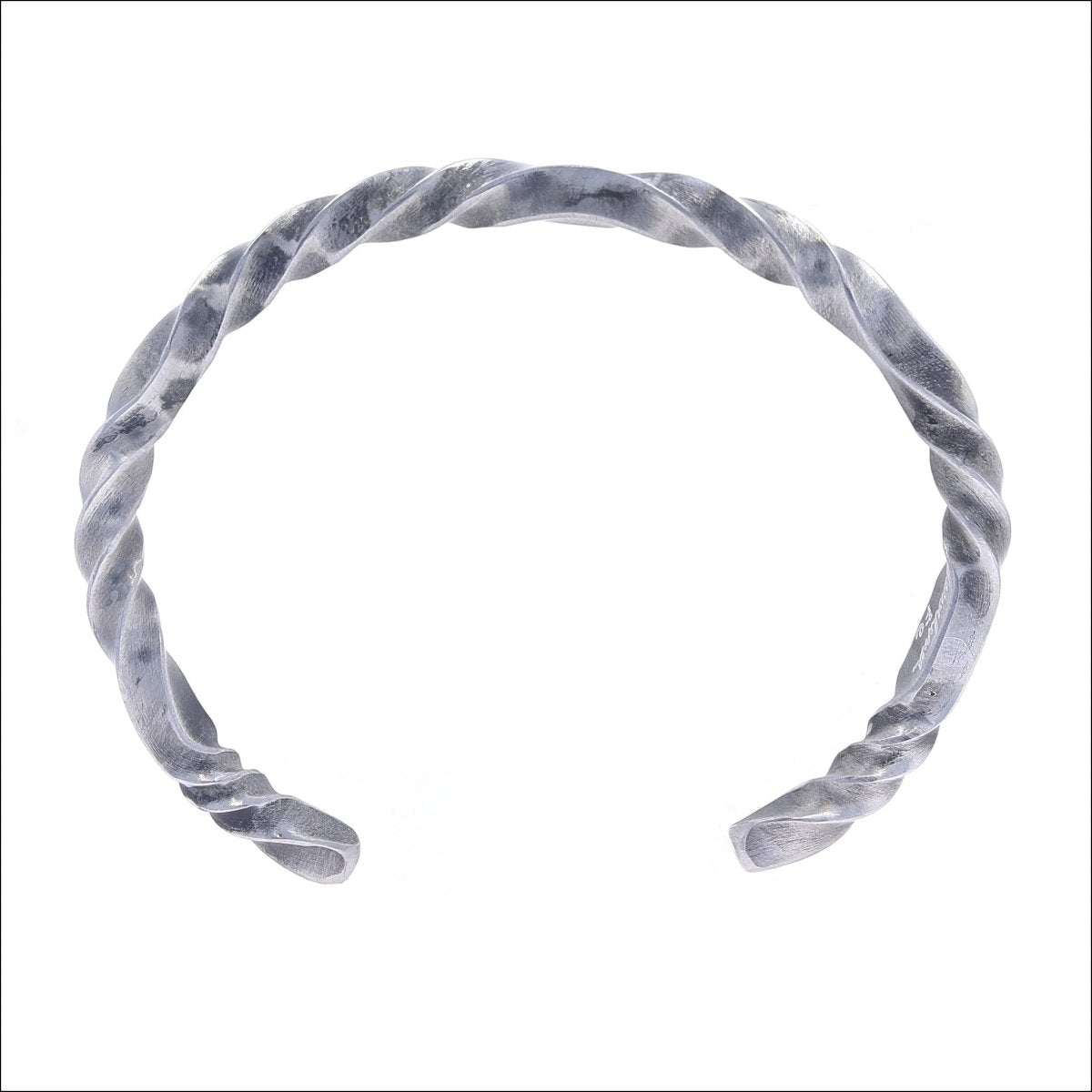 Twist Cuff Bracelet Stainless Steel - JewelsmithBracelets