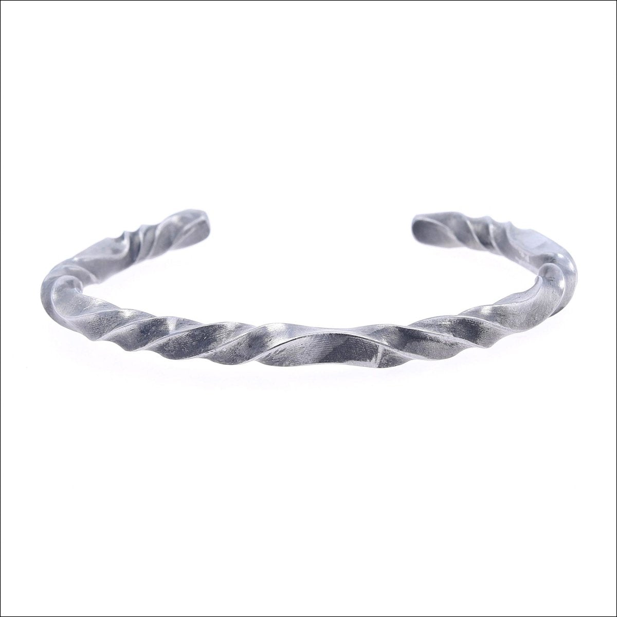 Twist Cuff Bracelet Stainless Steel - JewelsmithBracelets