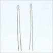 Wire Threader Earrings 14KW - JewelsmithEarrings
