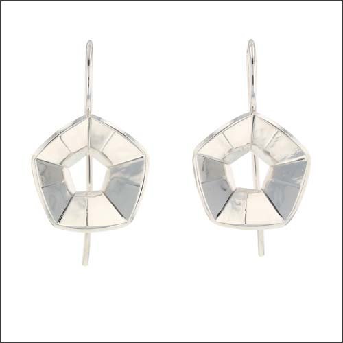 "Eno Collection" Mountain Laurel Earrings Sterling Silver - JewelsmithEarrings