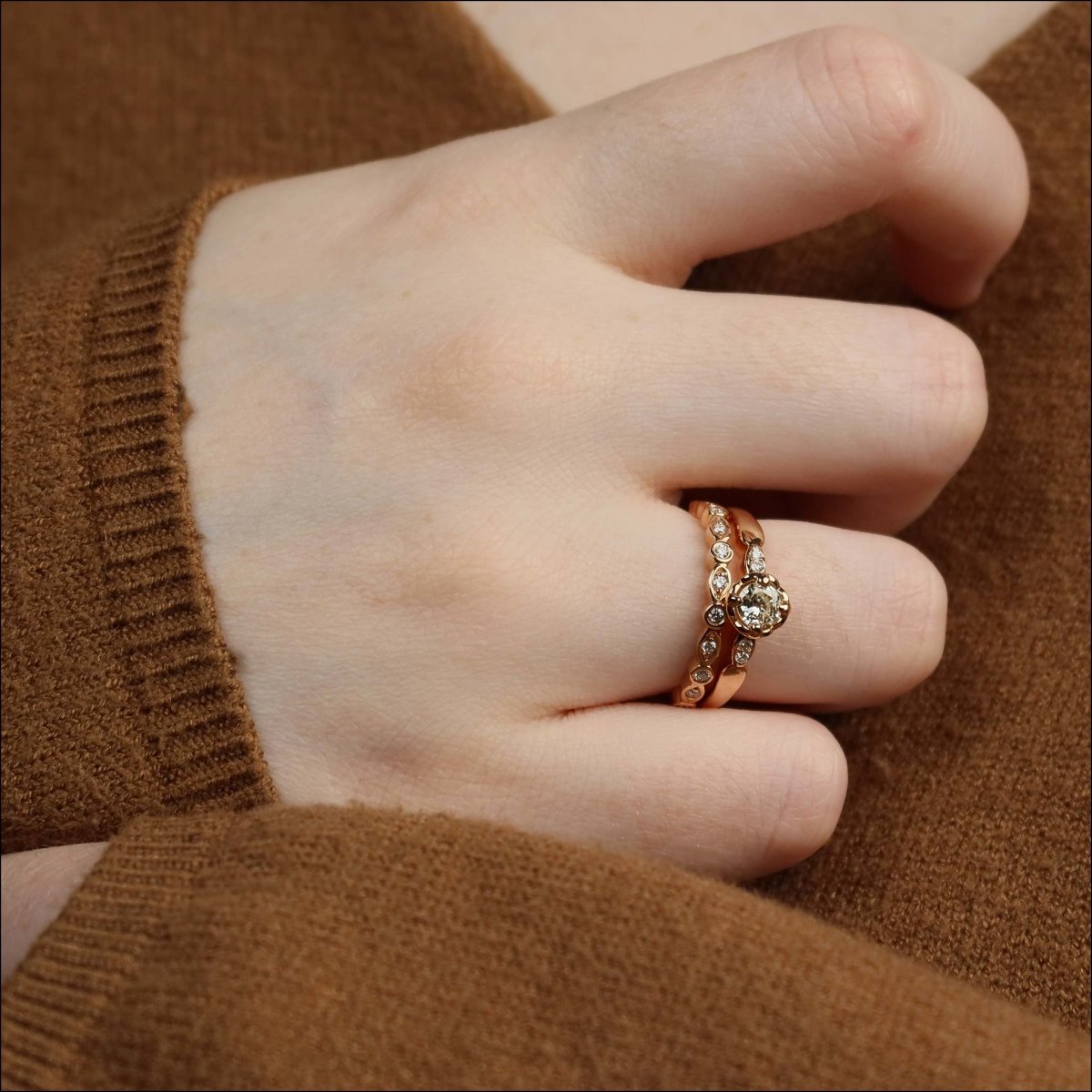 Crown Creste Diamond Ring – Andrea Bonelli