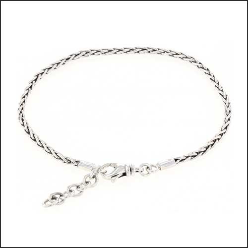 Men's Foxtail Chain Bracelet 9 Length