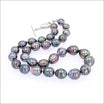 Tahitian Pearl Dark Peacock Strand 14KW 20" - JewelsmithNecklaces